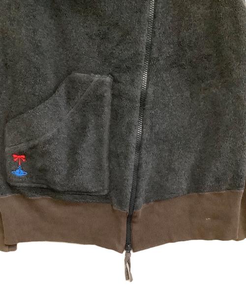 Vivienne Westwood RED LABEL（ヴィヴィアンウエストウッドレッドレーベル）Vivienne Westwood RED LABEL (ヴィヴィアンウエストウッドレッドレーベル) フリースジャケット ブラック サイズ:2の古着・服飾アイテム