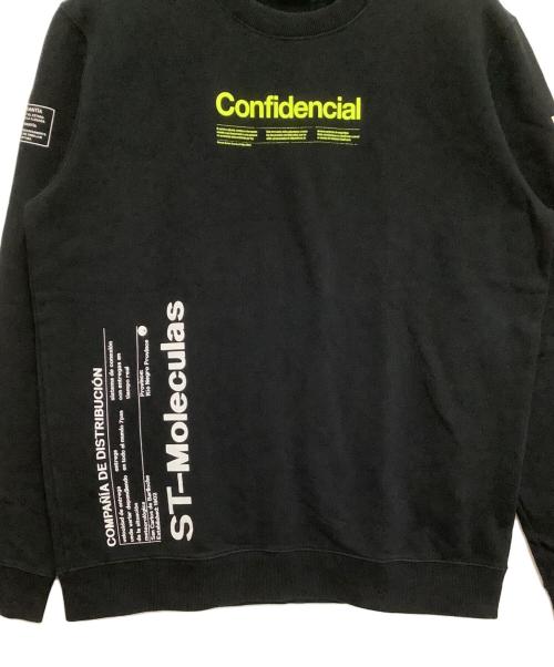 MARCELO BURLON（マルセロバーロン）MARCELO BURLON (マルセロバーロン) 長袖スウェット ブラック サイズ:XLの古着・服飾アイテム