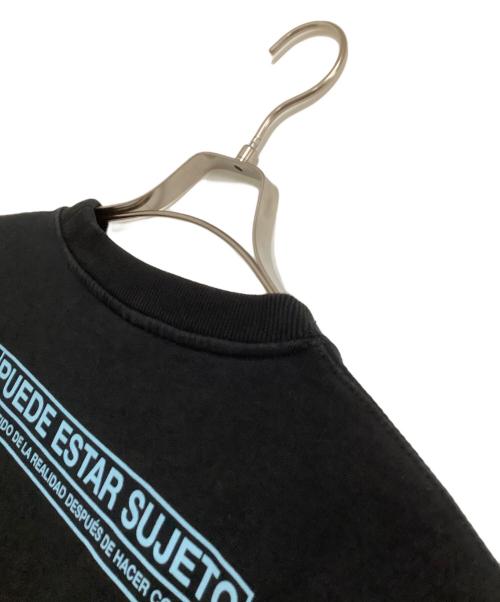 MARCELO BURLON（マルセロバーロン）MARCELO BURLON (マルセロバーロン) 長袖スウェット ブラック サイズ:XLの古着・服飾アイテム