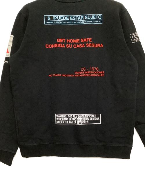 MARCELO BURLON（マルセロバーロン）MARCELO BURLON (マルセロバーロン) 長袖スウェット ブラック サイズ:XLの古着・服飾アイテム