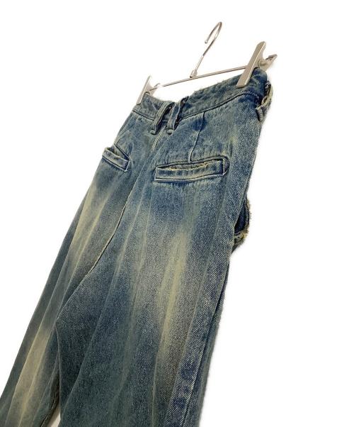 JOURNAL STANDARD relume（ジャーナルスタンダード レリューム）JOURNAL STANDARD relume (ジャーナルスタンダード レリューム) ワイドデニムパンツ インディゴ サイズ:Lの古着・服飾アイテム