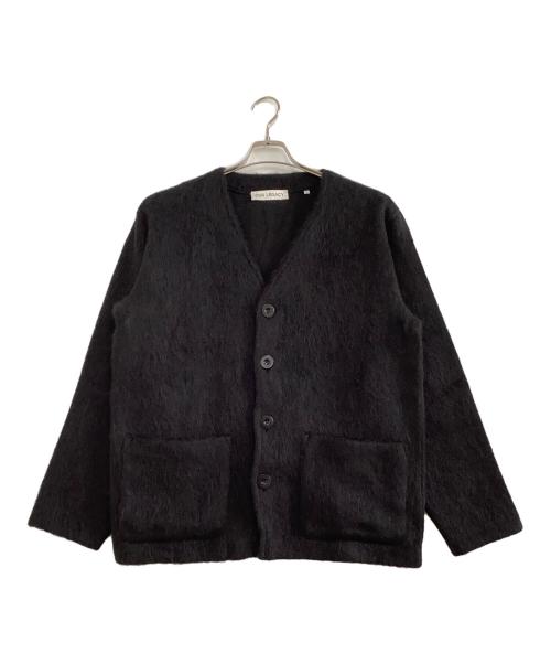 OUR LEGACY（アワーレガシー）OUR LEGACY (アワーレガシー) CARDIGAN BLACK MOHAIR ブラック サイズ:48の古着・服飾アイテム