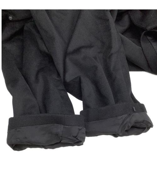 BIPLAN（バイプラン）BIPLAN (バイプラン) カシミヤコート ブラック サイズ:15の古着・服飾アイテム