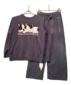 gelato piqueジェラートピケ）の古着「ルームウェア上下セット　sleepingdog」