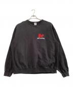 BlackEyePatchブラックアイパッチ）の古着「クルーネックスウェット　THUG’ S HARMONY CREW SWEAT」｜ブラック
