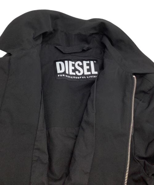 DIESEL（ディーゼル）DIESEL (ディーゼル) ブルゾン ブラック サイズ:Sの古着・服飾アイテム