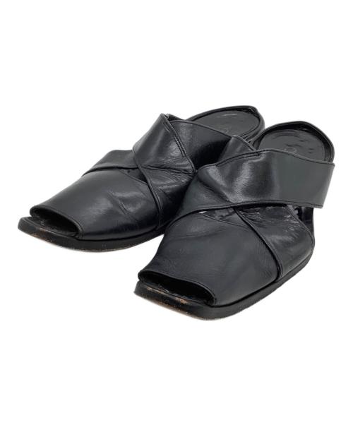 Galaabend（ガラアーベント）Galaabend (ガラアーベント) ミュール ブラック サイズ:Mの古着・服飾アイテム