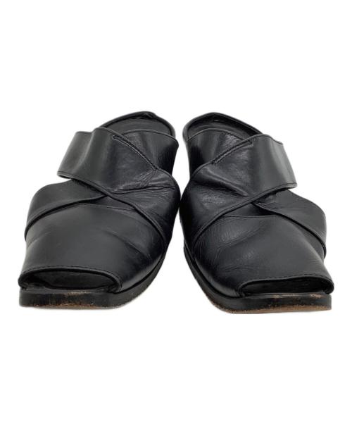 Galaabend（ガラアーベント）Galaabend (ガラアーベント) ミュール ブラック サイズ:Mの古着・服飾アイテム