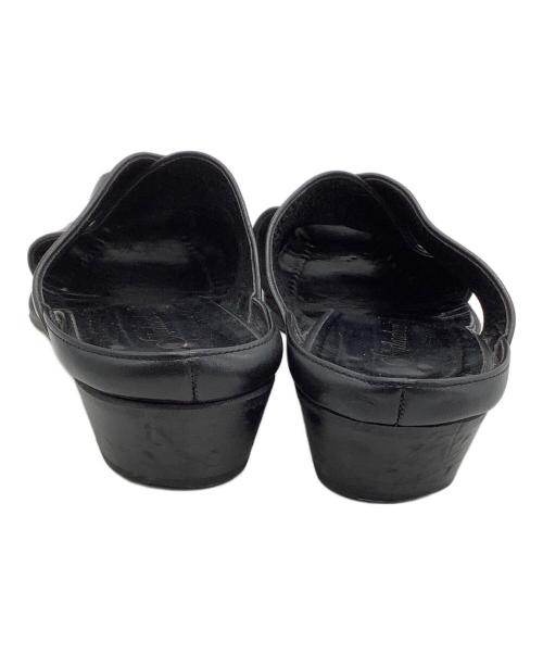 Galaabend（ガラアーベント）Galaabend (ガラアーベント) ミュール ブラック サイズ:Mの古着・服飾アイテム