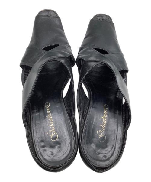 Galaabend（ガラアーベント）Galaabend (ガラアーベント) ミュール ブラック サイズ:Mの古着・服飾アイテム