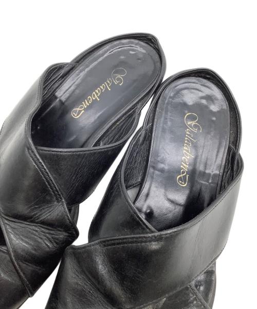 Galaabend（ガラアーベント）Galaabend (ガラアーベント) ミュール ブラック サイズ:Mの古着・服飾アイテム