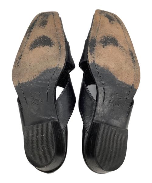 Galaabend（ガラアーベント）Galaabend (ガラアーベント) ミュール ブラック サイズ:Mの古着・服飾アイテム