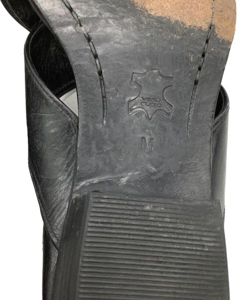 Galaabend（ガラアーベント）Galaabend (ガラアーベント) ミュール ブラック サイズ:Mの古着・服飾アイテム