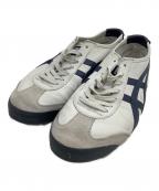 Onitsuka Tigerオニツカタイガー）の古着「ローカットスニーカー MEXICO'66」｜ホワイト×ネイビー