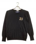 COMME des GARCONSコムデギャルソン）の古着「薄手ニット」｜ブラック