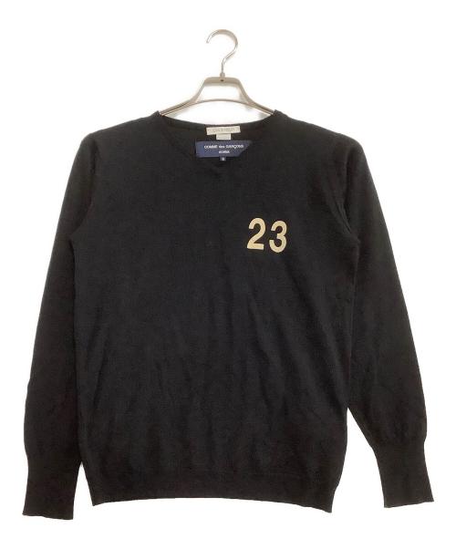 COMME des GARCONS（コムデギャルソン）COMME des GARCONS (コムデギャルソン) 薄手ニット ブラック サイズ:Sの古着・服飾アイテム