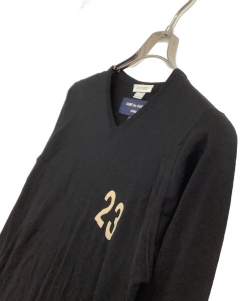 COMME des GARCONS（コムデギャルソン）COMME des GARCONS (コムデギャルソン) 薄手ニット ブラック サイズ:Sの古着・服飾アイテム