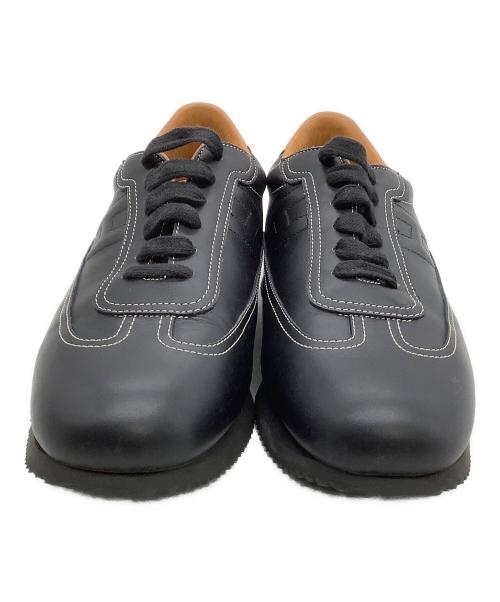 HERMES（エルメス）HERMES (エルメス) ローカットスニーカー　クイック ブラック サイズ:41の古着・服飾アイテム