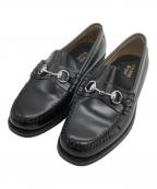 G.H.BASSジーエイチバス）の古着「ビットローファー Weejuns LINCOLN MOC BIT LOAFER」｜ブラック