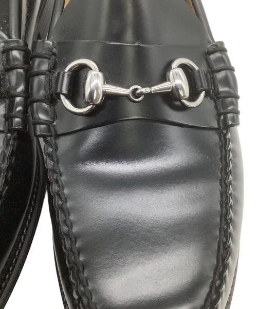 G.H.BASS（ジーエイチバス）G.H.BASS (ジーエイチバス) ビットローファー Weejuns LINCOLN MOC BIT LOAFER ブラック サイズ: 6 1/2の古着・服飾アイテム