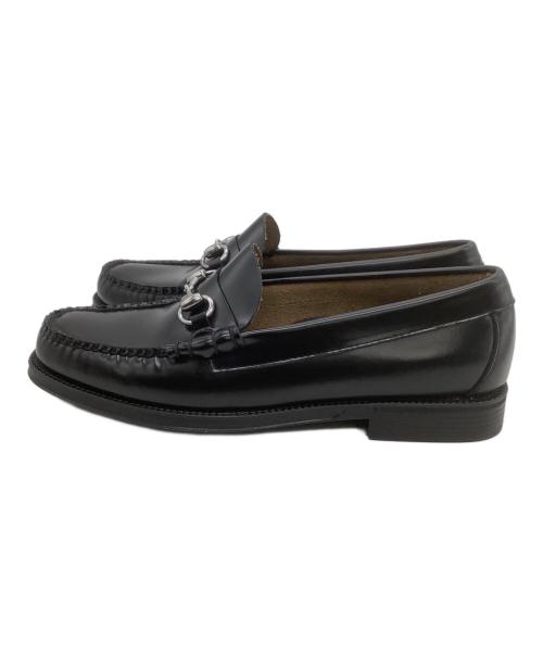 G.H.BASS（ジーエイチバス）G.H.BASS (ジーエイチバス) ビットローファー Weejuns LINCOLN MOC BIT LOAFER ブラック サイズ: 6 1/2の古着・服飾アイテム