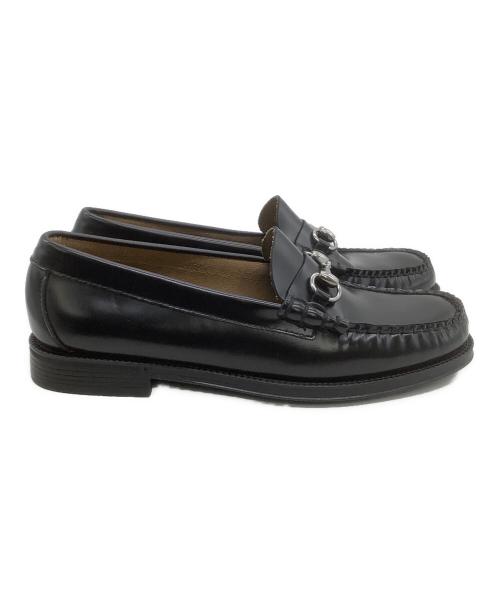 G.H.BASS（ジーエイチバス）G.H.BASS (ジーエイチバス) ビットローファー Weejuns LINCOLN MOC BIT LOAFER ブラック サイズ: 6 1/2の古着・服飾アイテム
