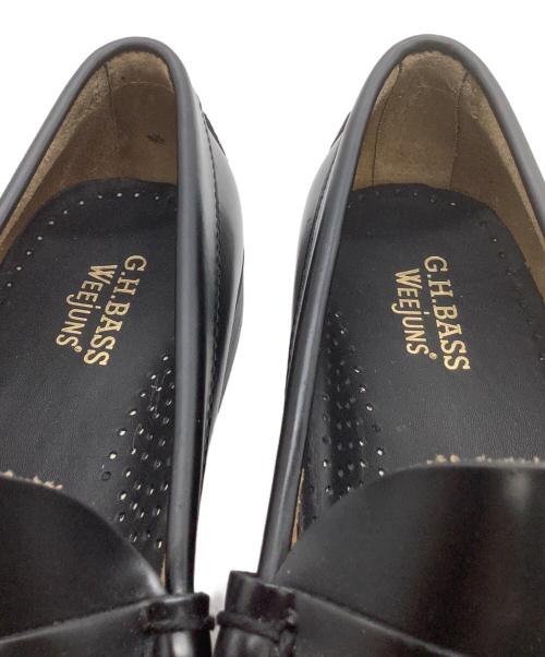 G.H.BASS（ジーエイチバス）G.H.BASS (ジーエイチバス) ビットローファー Weejuns LINCOLN MOC BIT LOAFER ブラック サイズ: 6 1/2の古着・服飾アイテム