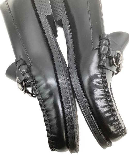 G.H.BASS（ジーエイチバス）G.H.BASS (ジーエイチバス) ビットローファー Weejuns LINCOLN MOC BIT LOAFER ブラック サイズ: 6 1/2の古着・服飾アイテム