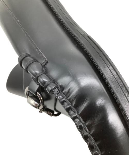 G.H.BASS（ジーエイチバス）G.H.BASS (ジーエイチバス) ビットローファー Weejuns LINCOLN MOC BIT LOAFER ブラック サイズ: 6 1/2の古着・服飾アイテム