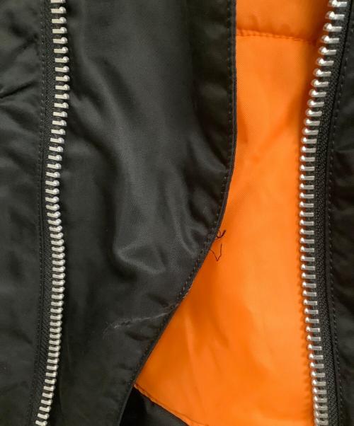 ALPHA INDUSTRIES（アルファインダストリーズ）ALPHA INDUSTRIES (アルファインダストリーズ) ライダースジャケット	OUTLAW BIKER ブラック サイズ:Sの古着・服飾アイテム