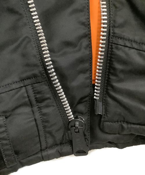 ALPHA INDUSTRIES（アルファインダストリーズ）ALPHA INDUSTRIES (アルファインダストリーズ) ライダースジャケット	OUTLAW BIKER ブラック サイズ:Sの古着・服飾アイテム