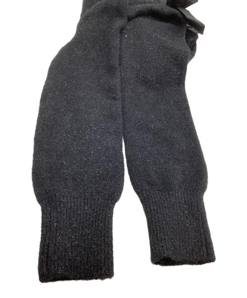 Snidel（スナイデル）Snidel (スナイデル) ニットカーディガン ブラック サイズ:freeの古着・服飾アイテム