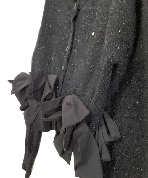 Snidel（スナイデル）Snidel (スナイデル) ニットカーディガン ブラック サイズ:freeの古着・服飾アイテム