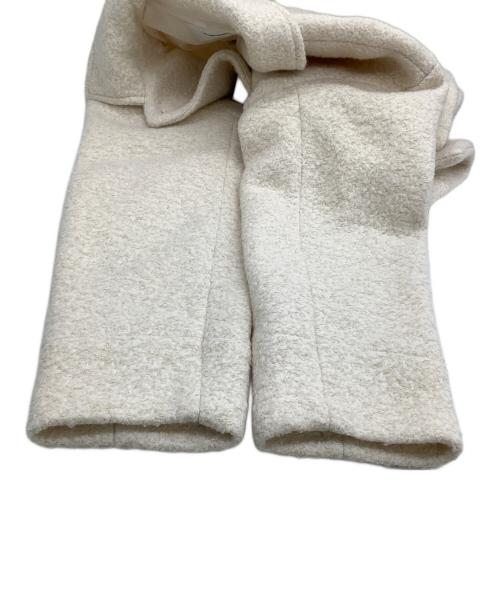 NATURAL BEAUTY BASIC（ナチュラルビューティーベーシック）NATURAL BEAUTY BASIC (ナチュラルビューティーベーシック) ショートコート アイボリー サイズ:M 未使用品の古着・服飾アイテム