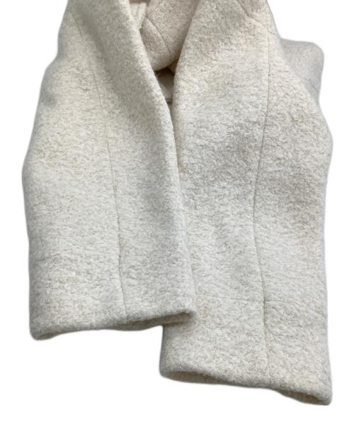 NATURAL BEAUTY BASIC（ナチュラルビューティーベーシック）NATURAL BEAUTY BASIC (ナチュラルビューティーベーシック) ショートコート アイボリー サイズ:M 未使用品の古着・服飾アイテム