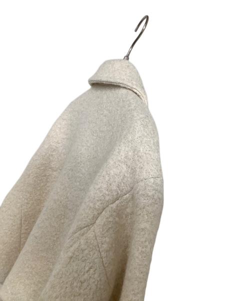 NATURAL BEAUTY BASIC（ナチュラルビューティーベーシック）NATURAL BEAUTY BASIC (ナチュラルビューティーベーシック) ショートコート アイボリー サイズ:M 未使用品の古着・服飾アイテム