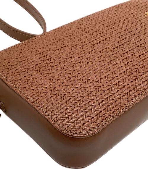 ATAO（アタオ）ATAO (アタオ) ショルダーウォレット アミュレット・ストロー ブラウンの古着・服飾アイテム