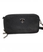 ATAOアタオ）の古着「ショルダーウォレット　アミュレット・ケリー」｜ブラック