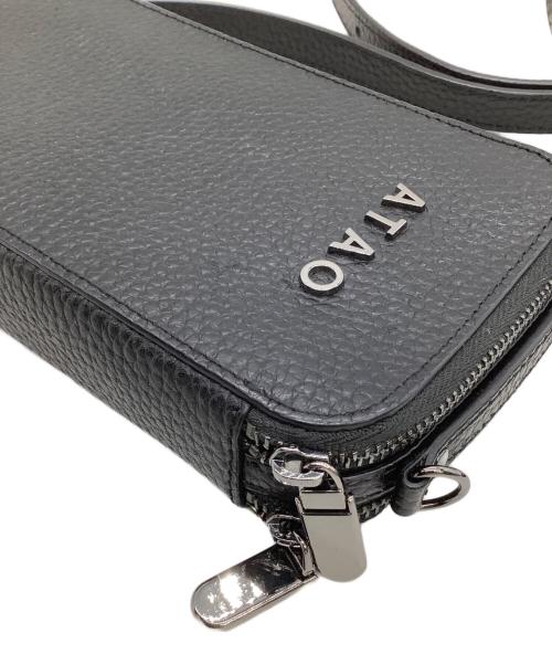 ATAO（アタオ）ATAO (アタオ) ショルダーウォレット　	アミュレット・ケリー ブラックの古着・服飾アイテム