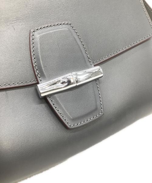 LONGCHAMP（ロンシャン）LONGCHAMP (ロンシャン) ショルダーバッグ ロゾ ボックス グレーの古着・服飾アイテム