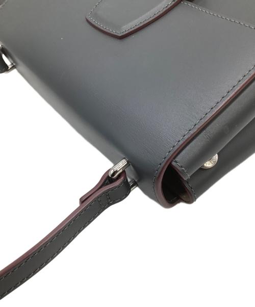 LONGCHAMP（ロンシャン）LONGCHAMP (ロンシャン) ショルダーバッグ ロゾ ボックス グレーの古着・服飾アイテム