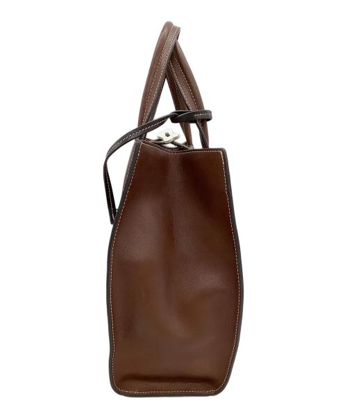 KITAMURA（キタムラ）KITAMURA (キタムラ) ハンドバッグ 犬モチーフ ブラウンの古着・服飾アイテム