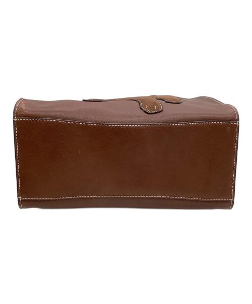 KITAMURA（キタムラ）KITAMURA (キタムラ) ハンドバッグ 犬モチーフ ブラウンの古着・服飾アイテム