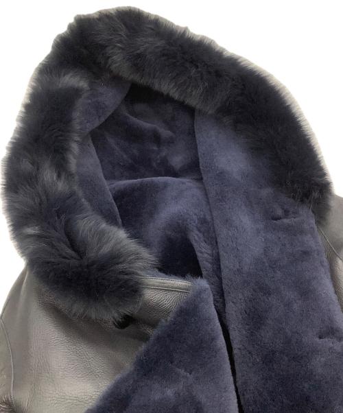 tiedeur（ティエドゥール）tiedeur (ティエドゥール) ムートンボアジャケット ブラック サイズ:Lの古着・服飾アイテム