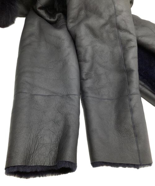 tiedeur（ティエドゥール）tiedeur (ティエドゥール) ムートンボアジャケット ブラック サイズ:Lの古着・服飾アイテム