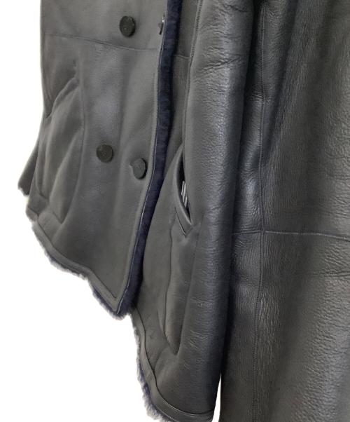 tiedeur（ティエドゥール）tiedeur (ティエドゥール) ムートンボアジャケット ブラック サイズ:Lの古着・服飾アイテム