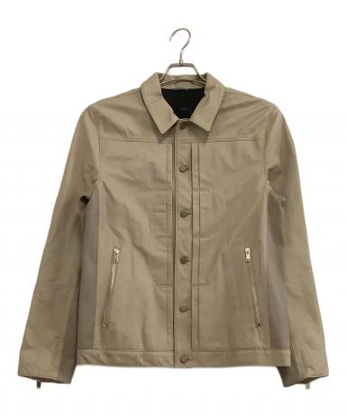 junhashimoto ジュンハシモト レザージャケット　サイズ2 中古・古着通販】Junhashimoto (ジュンハシモト) レザージャケット L02