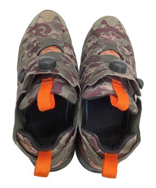 REEBOK（リーボック）REEBOK (リーボック) ローカットスニーカー INSTAPUMP FURY OG CAMO カーキ サイズ:26.5の古着・服飾アイテム