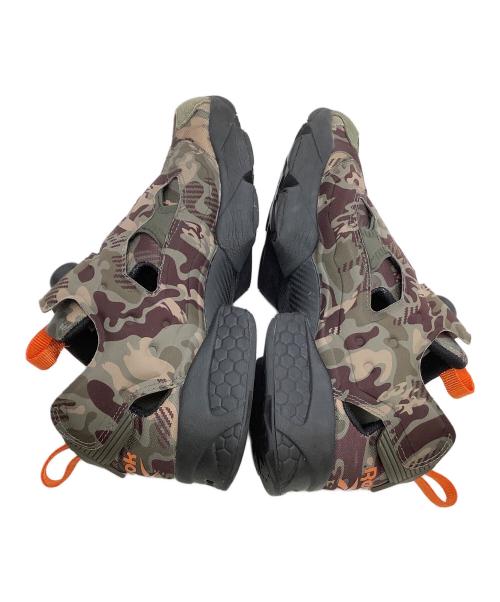 REEBOK（リーボック）REEBOK (リーボック) ローカットスニーカー INSTAPUMP FURY OG CAMO カーキ サイズ:26.5の古着・服飾アイテム