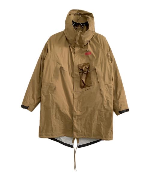 C.P COMPANY（シーピーカンパニー）C.P COMPANY (シーピーカンパニー) ゴーグルジャケット　GORE-TEX 3L INFINIUM MIXED GOGGLE  ブラウン サイズ:50の古着・服飾アイテム